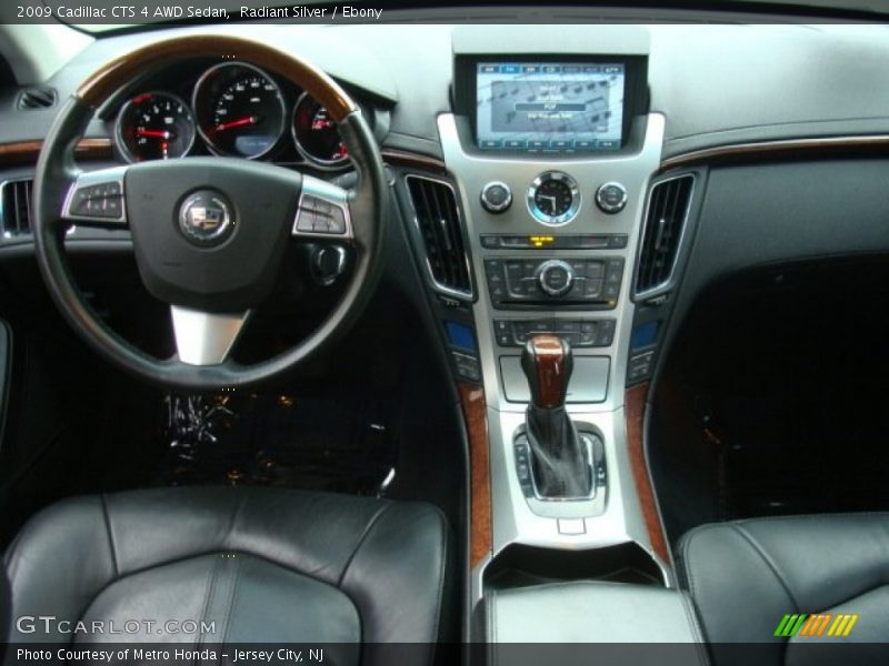 Radiant Silver / Ebony 2009 Cadillac CTS 4 AWD Sedan