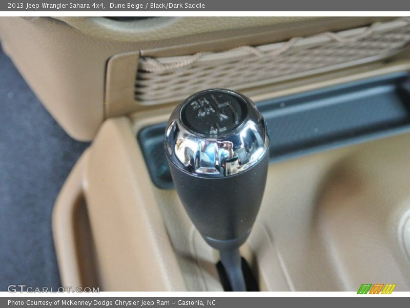 Dune Beige / Black/Dark Saddle 2013 Jeep Wrangler Sahara 4x4