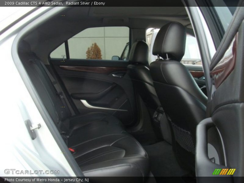 Radiant Silver / Ebony 2009 Cadillac CTS 4 AWD Sedan
