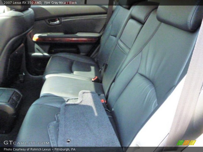 Flint Gray Mica / Black 2007 Lexus RX 350 AWD