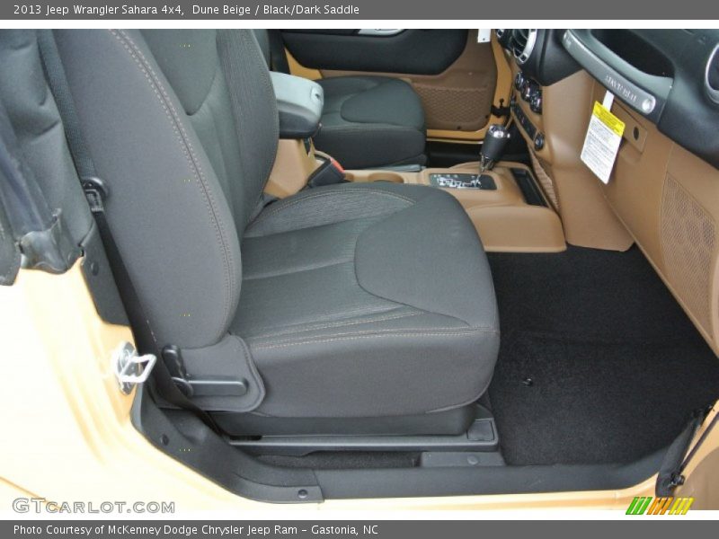 Dune Beige / Black/Dark Saddle 2013 Jeep Wrangler Sahara 4x4