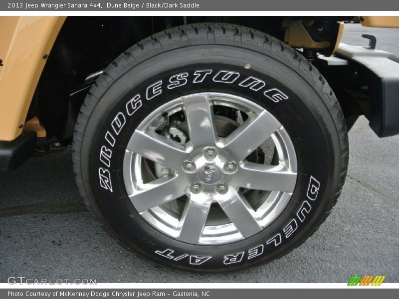  2013 Wrangler Sahara 4x4 Wheel