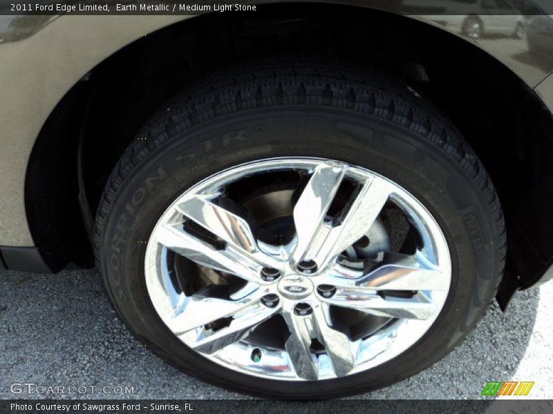 Earth Metallic / Medium Light Stone 2011 Ford Edge Limited