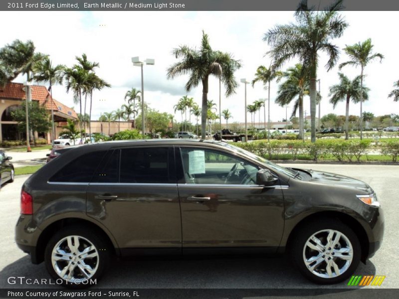 Earth Metallic / Medium Light Stone 2011 Ford Edge Limited