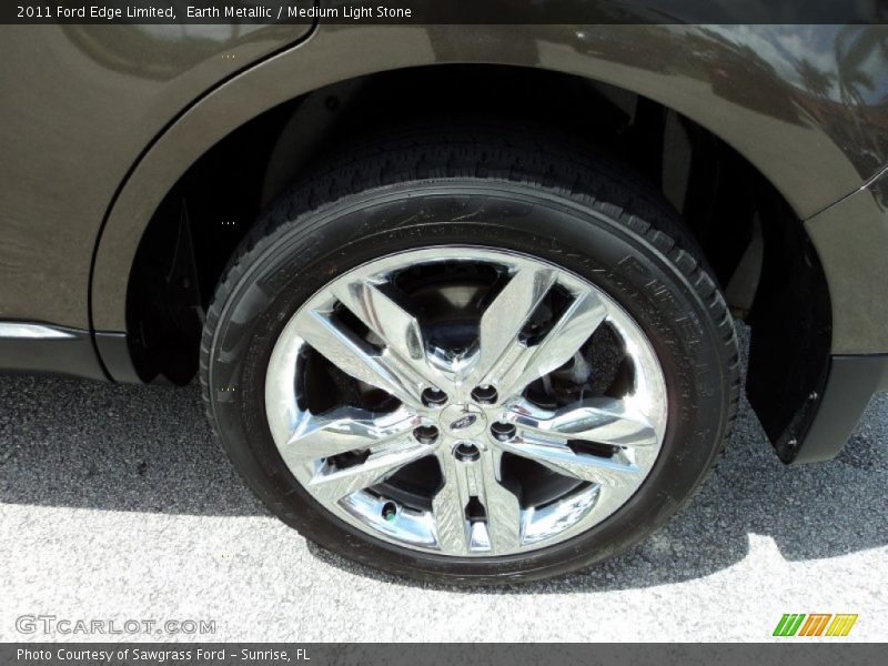 Earth Metallic / Medium Light Stone 2011 Ford Edge Limited