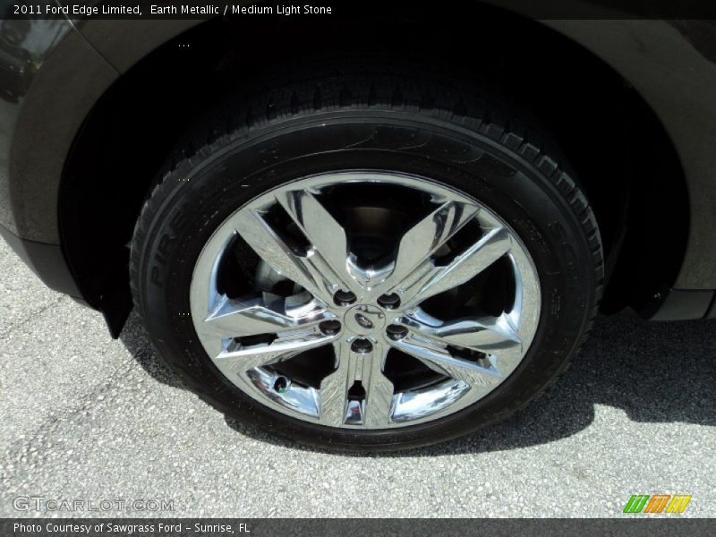 Earth Metallic / Medium Light Stone 2011 Ford Edge Limited
