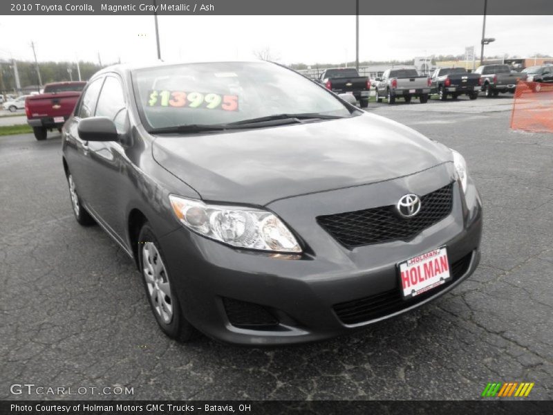 Magnetic Gray Metallic / Ash 2010 Toyota Corolla