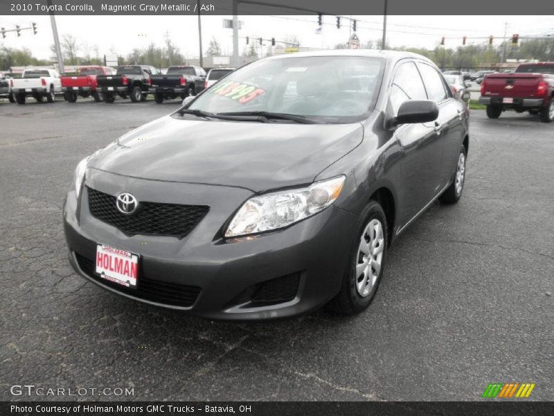 Magnetic Gray Metallic / Ash 2010 Toyota Corolla