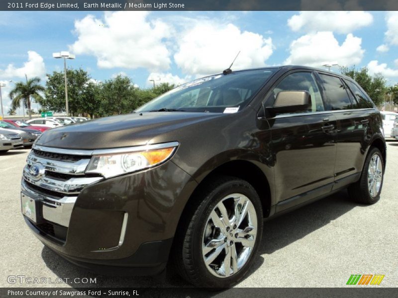 Earth Metallic / Medium Light Stone 2011 Ford Edge Limited