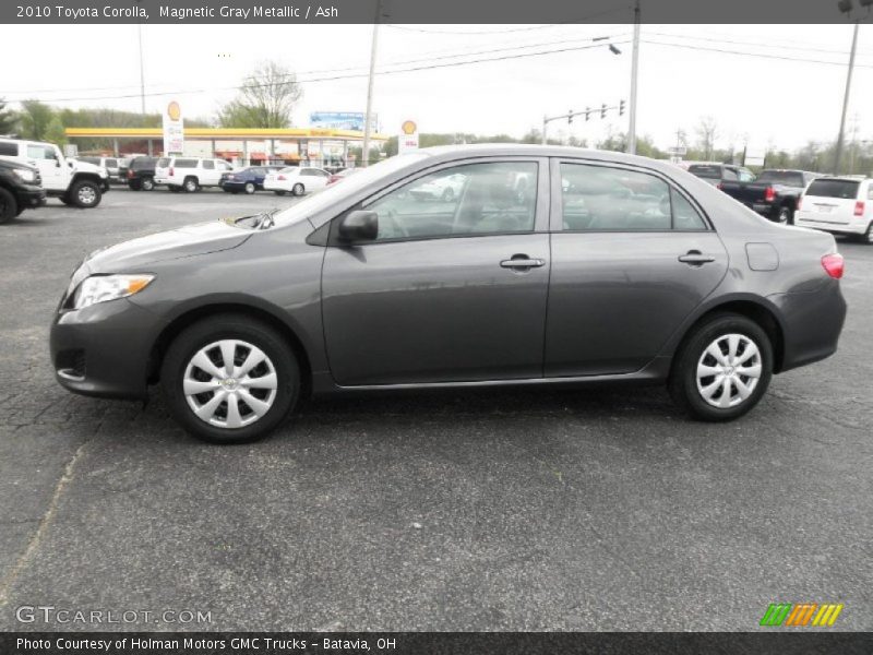Magnetic Gray Metallic / Ash 2010 Toyota Corolla