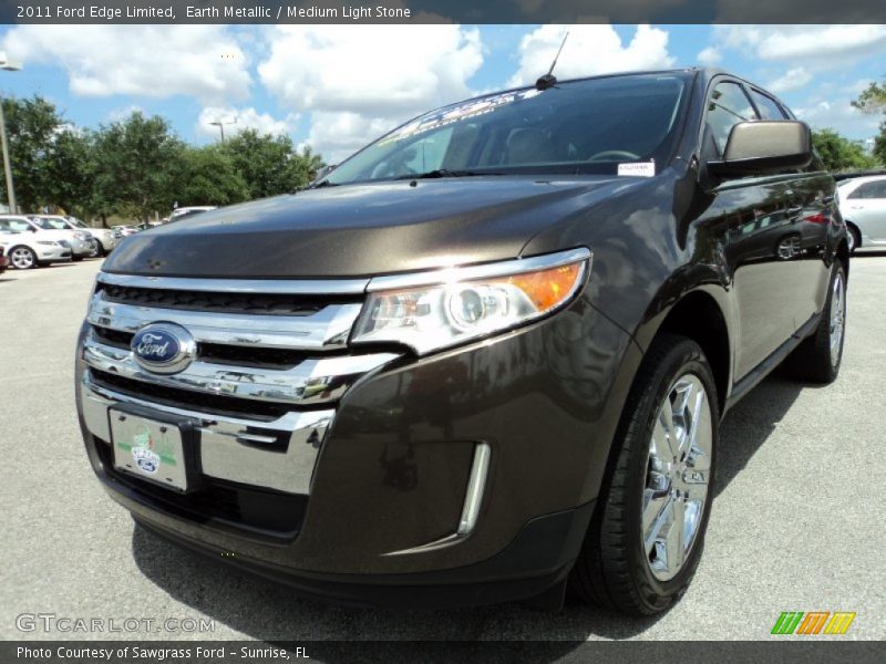 Earth Metallic / Medium Light Stone 2011 Ford Edge Limited