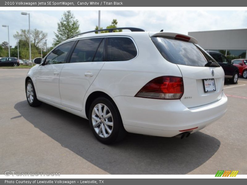 Candy White / Titan Black 2010 Volkswagen Jetta SE SportWagen