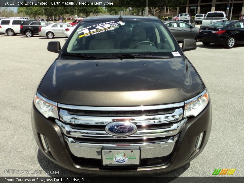 Earth Metallic / Medium Light Stone 2011 Ford Edge Limited