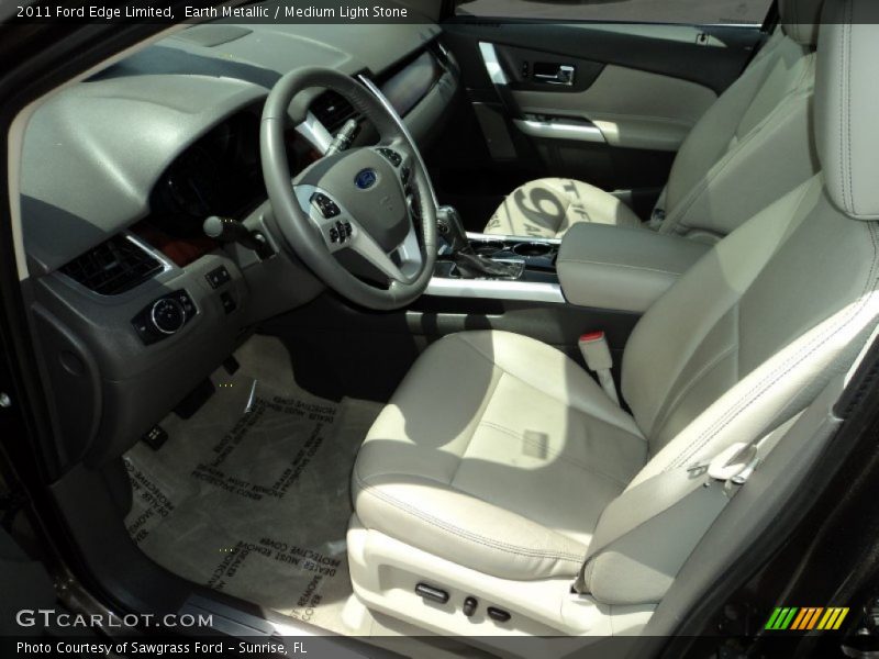 Earth Metallic / Medium Light Stone 2011 Ford Edge Limited