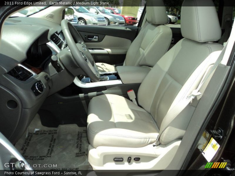 Earth Metallic / Medium Light Stone 2011 Ford Edge Limited