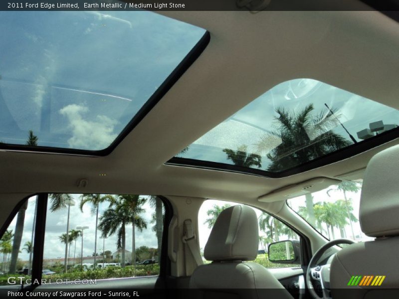 Earth Metallic / Medium Light Stone 2011 Ford Edge Limited