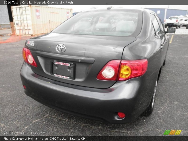 Magnetic Gray Metallic / Ash 2010 Toyota Corolla