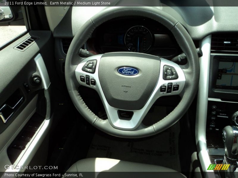 Earth Metallic / Medium Light Stone 2011 Ford Edge Limited