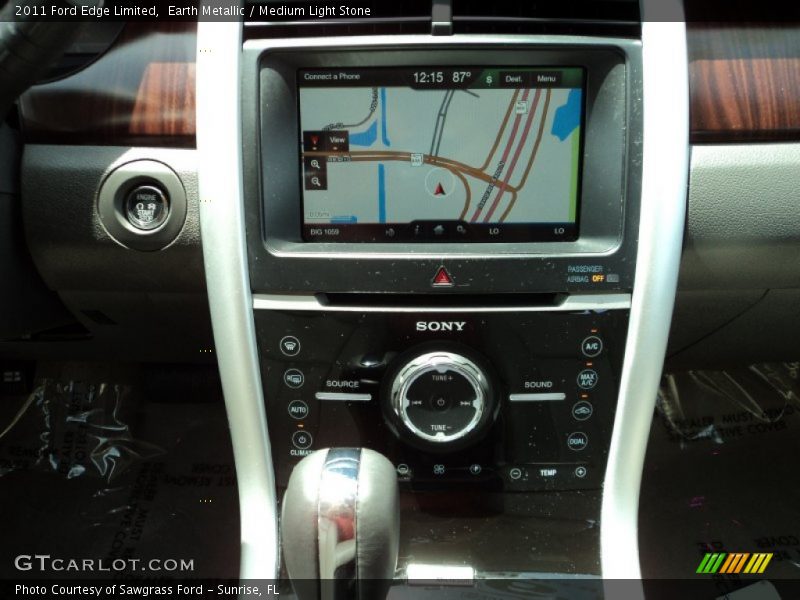 Earth Metallic / Medium Light Stone 2011 Ford Edge Limited