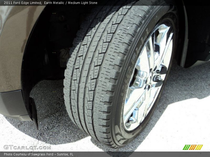 Earth Metallic / Medium Light Stone 2011 Ford Edge Limited