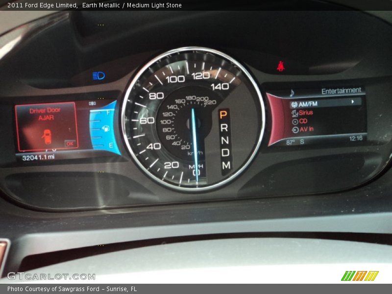 Earth Metallic / Medium Light Stone 2011 Ford Edge Limited