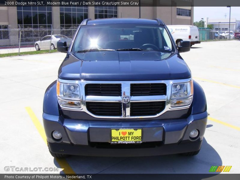 Modern Blue Pearl / Dark Slate Gray/Light Slate Gray 2008 Dodge Nitro SLT