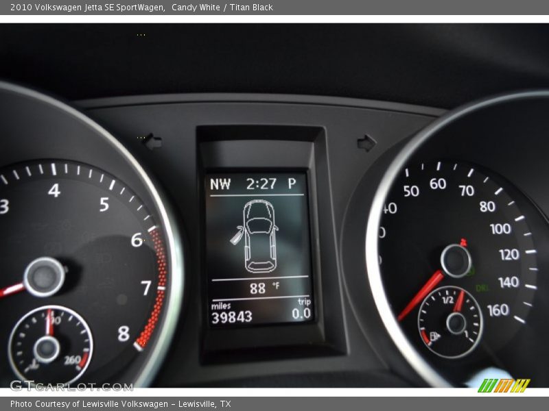 Candy White / Titan Black 2010 Volkswagen Jetta SE SportWagen