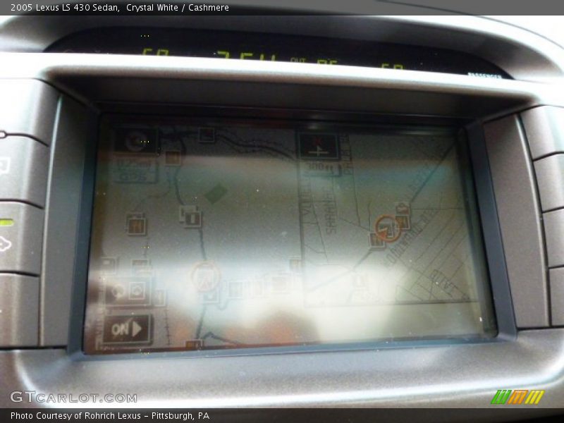 Navigation of 2005 LS 430 Sedan