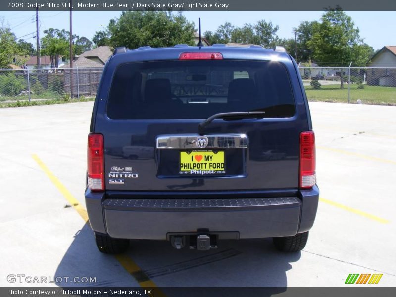 Modern Blue Pearl / Dark Slate Gray/Light Slate Gray 2008 Dodge Nitro SLT