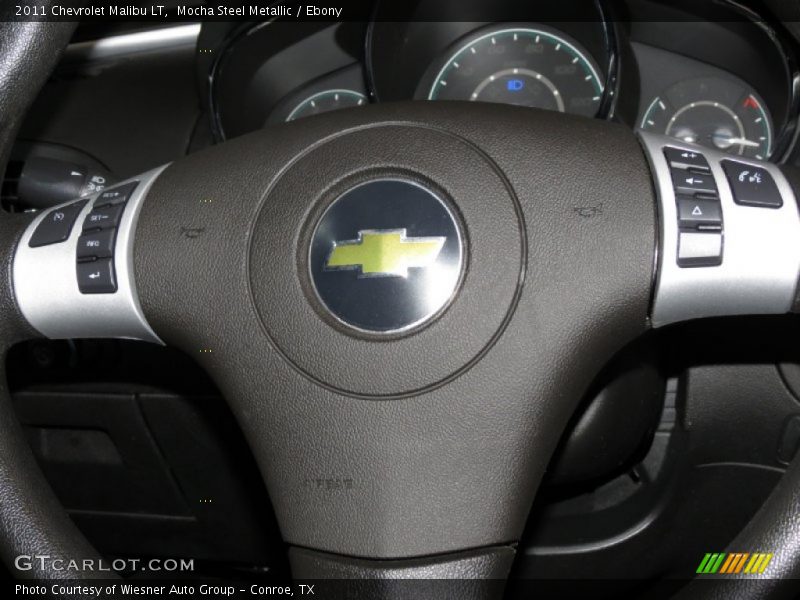 Mocha Steel Metallic / Ebony 2011 Chevrolet Malibu LT