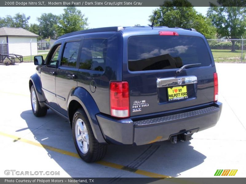 Modern Blue Pearl / Dark Slate Gray/Light Slate Gray 2008 Dodge Nitro SLT
