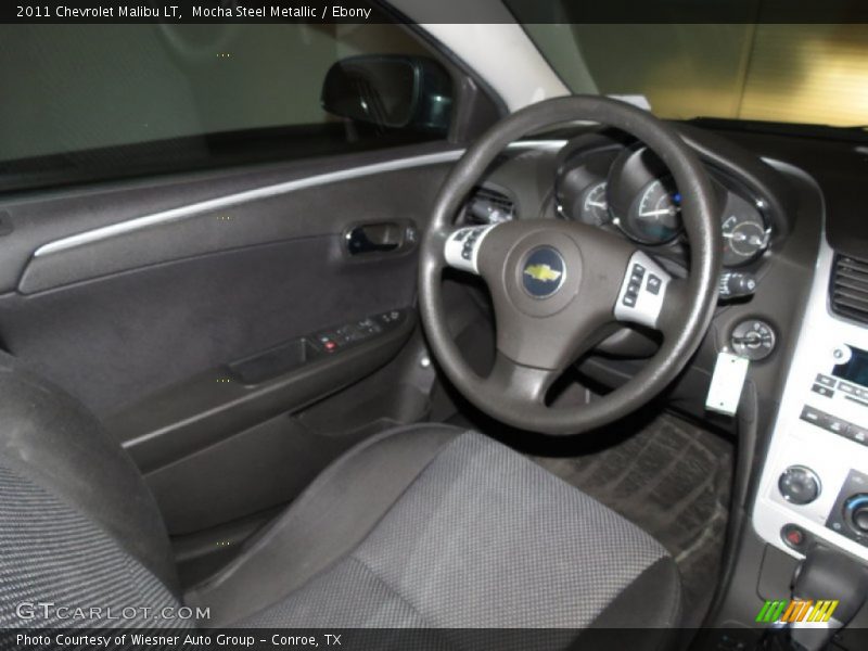 Mocha Steel Metallic / Ebony 2011 Chevrolet Malibu LT