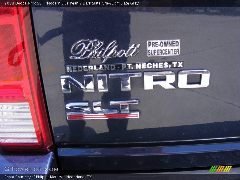 Modern Blue Pearl / Dark Slate Gray/Light Slate Gray 2008 Dodge Nitro SLT