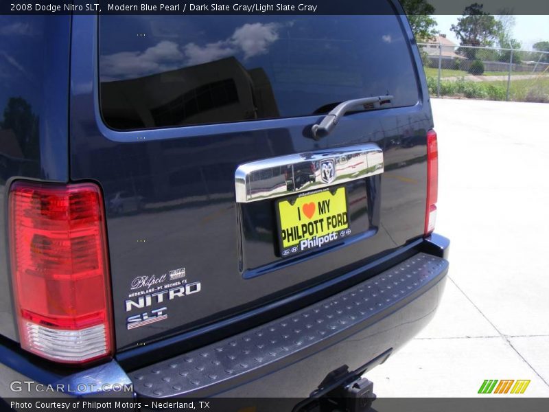 Modern Blue Pearl / Dark Slate Gray/Light Slate Gray 2008 Dodge Nitro SLT