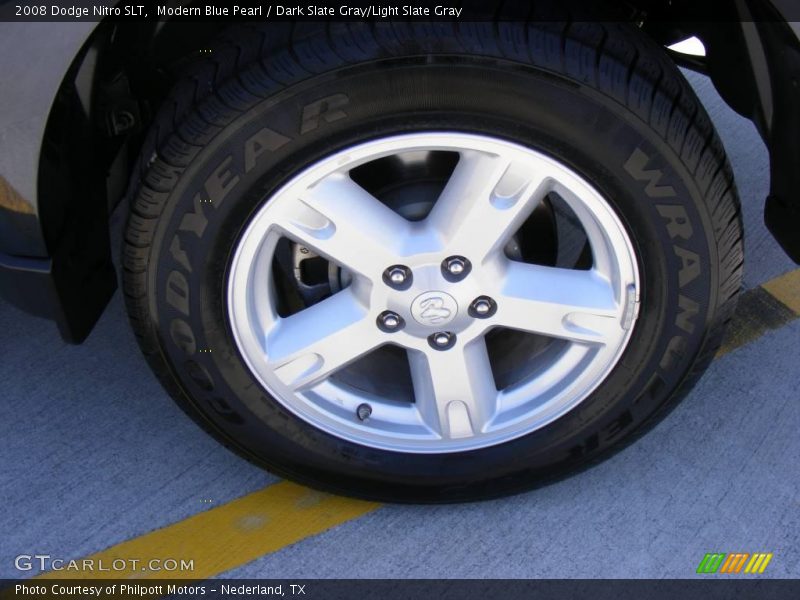 Modern Blue Pearl / Dark Slate Gray/Light Slate Gray 2008 Dodge Nitro SLT
