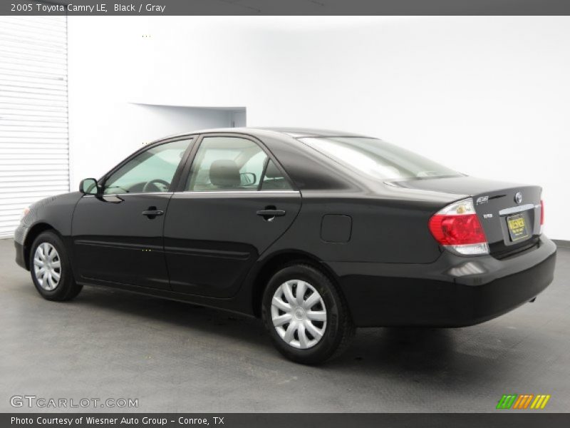 Black / Gray 2005 Toyota Camry LE
