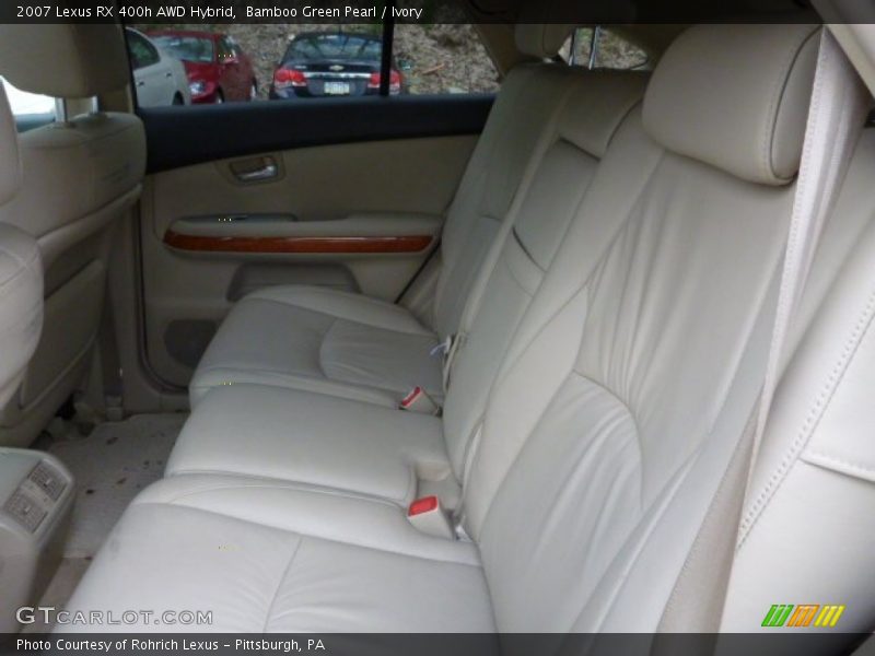 Bamboo Green Pearl / Ivory 2007 Lexus RX 400h AWD Hybrid