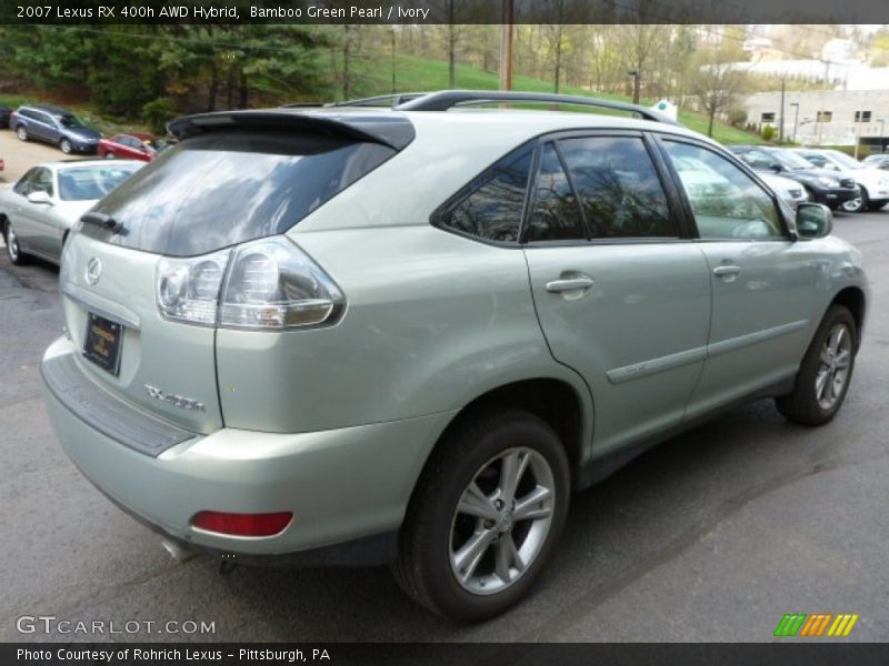 Bamboo Green Pearl / Ivory 2007 Lexus RX 400h AWD Hybrid