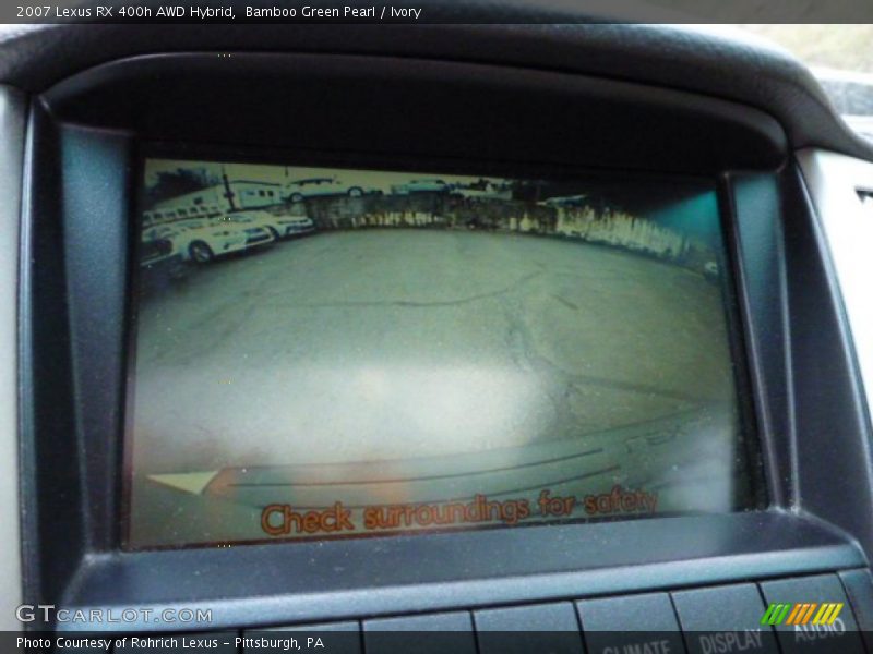 Bamboo Green Pearl / Ivory 2007 Lexus RX 400h AWD Hybrid