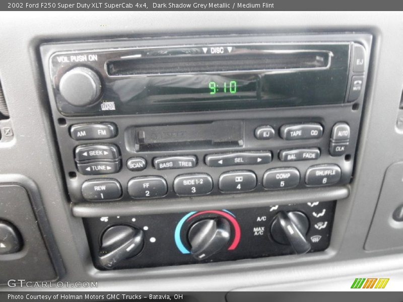 Dark Shadow Grey Metallic / Medium Flint 2002 Ford F250 Super Duty XLT SuperCab 4x4