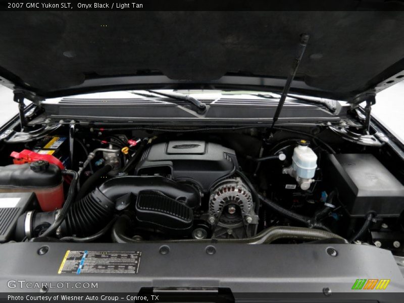 Onyx Black / Light Tan 2007 GMC Yukon SLT