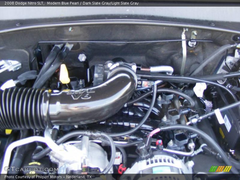 Modern Blue Pearl / Dark Slate Gray/Light Slate Gray 2008 Dodge Nitro SLT