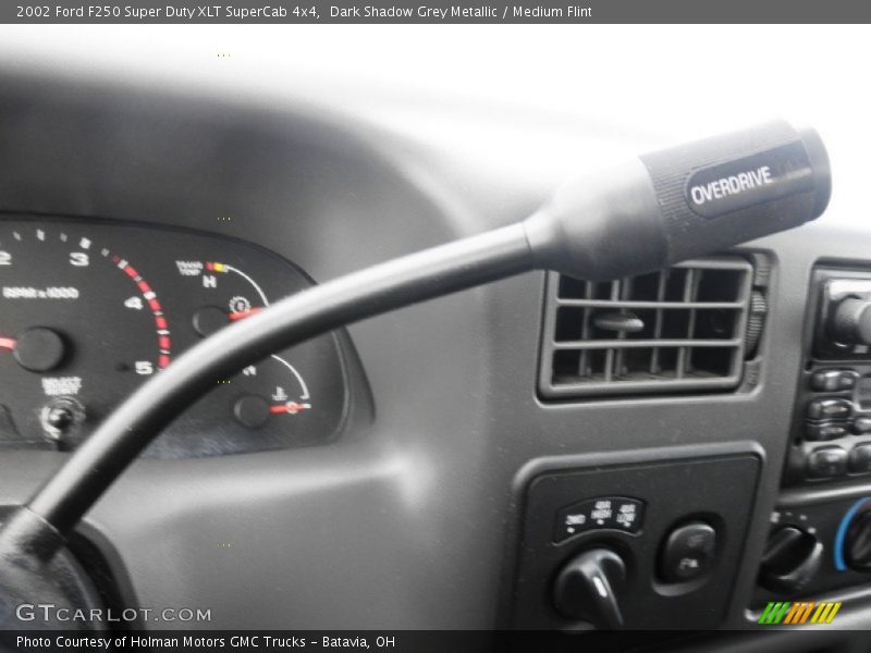 Dark Shadow Grey Metallic / Medium Flint 2002 Ford F250 Super Duty XLT SuperCab 4x4