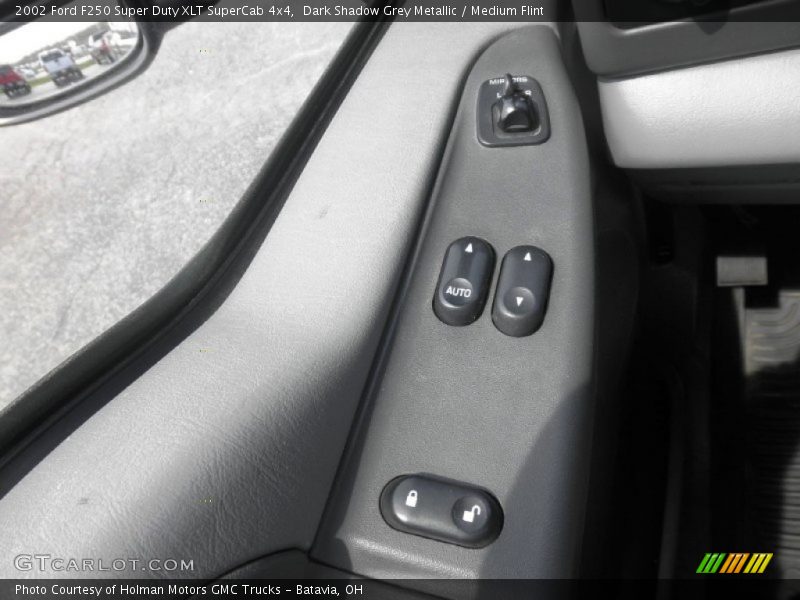Dark Shadow Grey Metallic / Medium Flint 2002 Ford F250 Super Duty XLT SuperCab 4x4