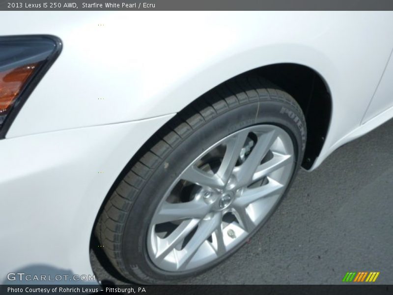 Starfire White Pearl / Ecru 2013 Lexus IS 250 AWD