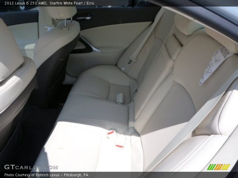 Starfire White Pearl / Ecru 2013 Lexus IS 250 AWD