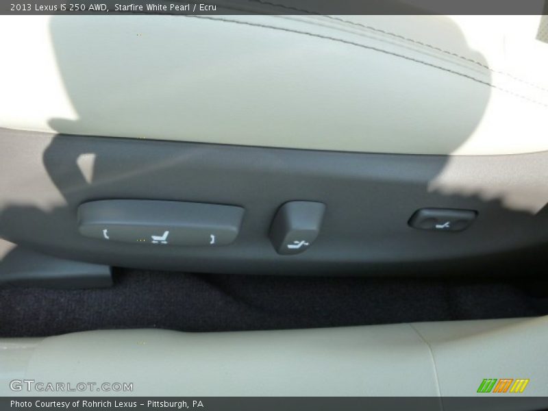 Starfire White Pearl / Ecru 2013 Lexus IS 250 AWD