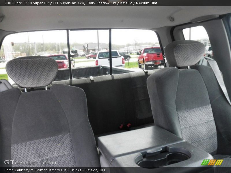 Dark Shadow Grey Metallic / Medium Flint 2002 Ford F250 Super Duty XLT SuperCab 4x4