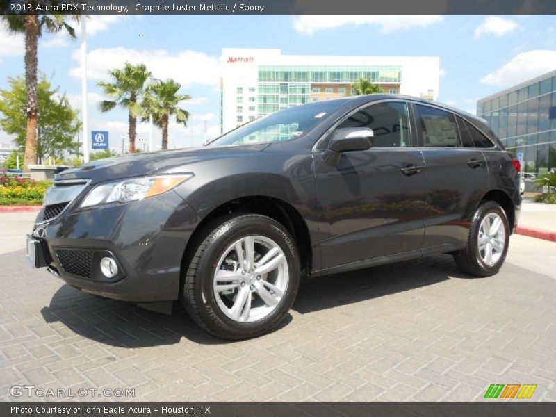 Graphite Luster Metallic / Ebony 2013 Acura RDX Technology
