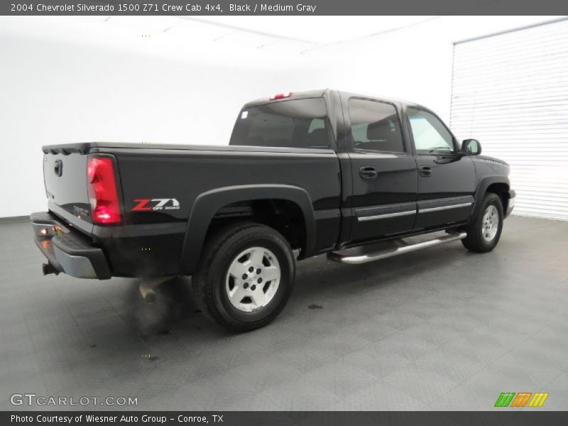 Black / Medium Gray 2004 Chevrolet Silverado 1500 Z71 Crew Cab 4x4